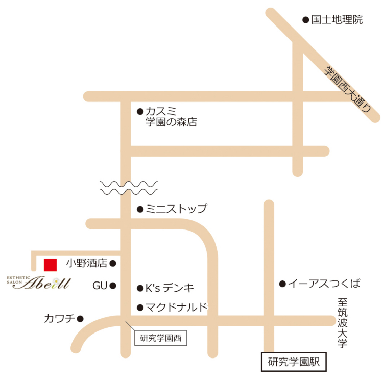 アベール詳細地図